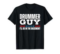 Drummer Guy I'll Be In The Basement Camiseta