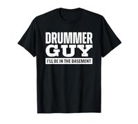 Drummer Guy I'll Be In The Basement Camiseta