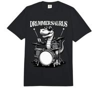 Drummer Men, Baterías | Dinosaurio Divertido, Músico, Drummersaurus Comfort Colors Adult Heavyweight T-Shirt