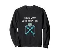 Drummer Tees Aztec - Coordinación de batería de 4 vías Sudadera