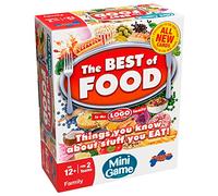 Drumond Park The Logo Best of Food - Juego de Mesa Familiar de Marcas y Productos Que conoces y amas, Mini Juegos de Mesa de Viaje, Juegos Familiares para Adultos y niños a Partir de 12 años
