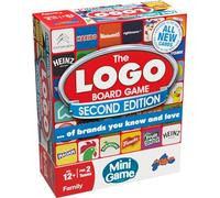 Drumond Park The Logo Mini Board Game Second Edition - El Mini Juego de Mesa de Viaje Familiar de Marcas y Productos Que conoces y amas
