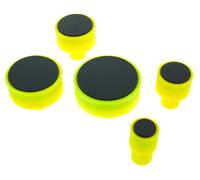 Drumprax Take 5 Practice Pads Neon Y