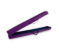 DRUNA Barra Viga de Equilibrio Plegable con Base Antideslizante, Barra Gimnasia Artística para Niños y Adultos, con Bolsa de Transporte Indigo 240/300 cm Largo (Violeta, 240 cm)