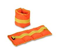 DRUNA Pesas para Tobillos y Muñecas Lastres Tobilleras para Fitness INDIGO 0,2-0,7 kg (0,3 kg, Naranja)