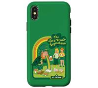 Drunk Leprechaun St. Patrick's Day Sarcastic Adult Humor Carcasa para iPhone X/XS