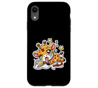Drunk Wasted Hangover Giraffe Carcasa para iPhone XR