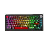 DrunkDeer A75 Pro - Teclado mecánico para juegos, disparador rápido y silencioso, 75%, 82 teclas, accionamiento ajustable, RGB PBT, perfil OEM, TKL, cable USB, ANSI