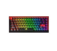 DrunkDeer G75 Rapid Trigger Keyboard Esports Gaming Keyboard Magnetic Switch Last Win Mode Accionamiento Ajustable, 75% Diseño - ANSI, Negro