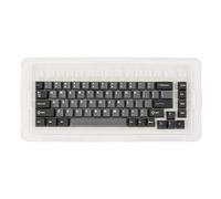 DrunkDeer Teclado G65 PBT Cherry Profile Double Shot ANSI 65% 68 teclas personalizadas para teclado mecánico para juegos, solo tecla, negro y gris Peri