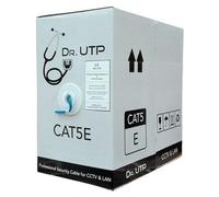 DrUTP UTPCAT5E-305 Bobina 305mts Cable UTP CAT5e 0.50mm CPR Cubierta PVC Azul