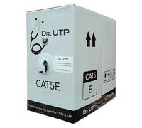 DrUTP UTPCAT5E-305-EXT Bobina 305mts Cable UTP CAT5e para exteriores 0.50mm Cubierta PE Negra