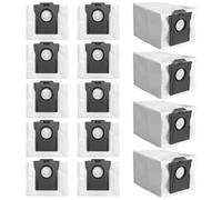 Druuzyl 14 Bolsas de Aspiradora para Dreame X40, X50 Ultra Complete, D10 Plus Gen 2, L10s Ultra Gen2, L10s Plus, L10s Pro Ultra Heat, Mova E30 Ultra, P50 Pro Ultra - Accesorios para Aspiradoras