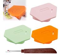Druuzyl 3 Guías Magnéticas de Costura con Quitapuntos, Accesorios para Máquina de Coser, Guía de Costura Multifunción para Puntadas Precisas, Kit Profesional para Bordado y Confección