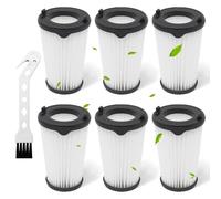 Druuzyl 6 Filtros de Repuesto para AEG CX7-2 y QX8 Animal X Power - Compatible con Aspiradoras Ergorapido AEF150, Modelos CX7-2-45AN/CX7-2-i360/CX7-2-S360