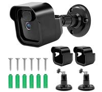 Druuzyl Soporte de Cámara Blink Outdoor Soporte de Pared Ajustable de 360 Grados 2 Piezas Soporte de Pared para Cámara Blink Outdoor 4ª Generación/Blink 3ª Generación (Negro)