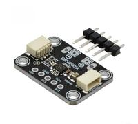 DRV2605L - Controlador de motor háptico con interfaz I2C, entrada de audio analógica y biblioteca de efectos para motores de vibración y zumbador, 3 V/5 V, compatible con Stemma QT (negro)