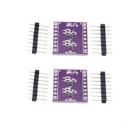 DRV8837 Módulo de controlador de motor, placa controladora paso a paso de CC de doble puente H 1.8 A 1.8 V-12 V con protección para proyectos de robótica Arduino (ruta 2)