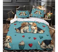 DRVASMXCP Escena del Campo de Batalla Funda de Edredón Incluye Fundas de Almohada Juego de 3 Piezas Estampado 3D Cierre de Suave Dinámica de Guerra Funda Edredon for Adultos King（220x240cm）