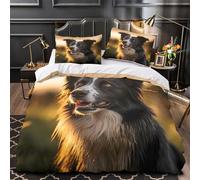 DRVASMXCP Patrón de Flor Azul Funda de Edredón Cremallera Oculta Microfibra Suave 3 Piezas Diseño 3D con Fundas de Almohada Lavables Estilo vitral Funda Edredon for Familia Double（200x200cm）