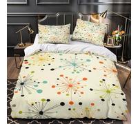 DRVASMXCP Rosas Rojas Floral Funda de Edredón Suave Estampado 3D 3 Piezas Cierre de Cremallera Oculta con Fundas de Almohada Estilo de Arte gótico Funda Edredon for Familia Super King（260x220cm）