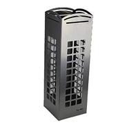 DRW 991029 Paraguero Cabina Plata, Metal común, Plateado, 15.5x15.5x49 cm