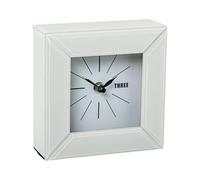 DRW Bandeja Rectangular de Cristal de 26x12x3cm en Blanco 26x12x3 cm