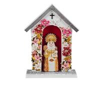 DRW Capilla Virgen de Covadonga Infantil MDF 11x6x15.5 cm
