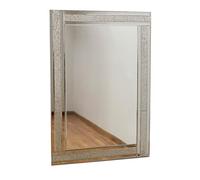 DRW DonRegaloWeb - Espejo de Pared Rectangular con Marco de Brillantes