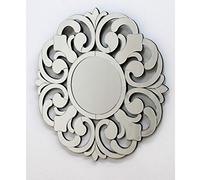 DRW DonRegaloWeb - Espejo de Pared Redondo con Marco de Espejo