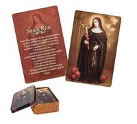 DRW Estampitas Santa Rita 60 Unidades 6x1x9 cm