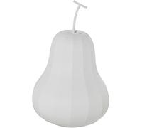 DRW Figura de una Pera de Metal Blanco 43x27.5x27.5 cm