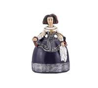 DRW Figura Menina Infanta Mariana de Austria Resina Pintada a Mano 9 cm