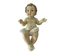 DRW Figura niño Jesus de Resina Pintado a Mano 24 cm