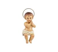 DRW Figura Niño Jesus Miniatura de Resina Pintado a Mano 5x2x10 cm
