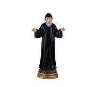 DRW Figura San Charbel de Resina Pintada a Mano 20 cm