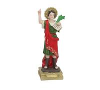 DRW Figura San Pancracio de Resina 7x6x19.5 cm