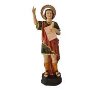 DRW Figura San Pancracio Resina Pintado a Mano 20 cm