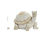 DRW Figura Tortuga de Resina Color Beige