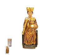 DRW Figura Virgen de la Mercé Resina 11 cm con Caja con la Historia