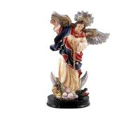 DRW Figura Virgen de Quito Resina Pintada a Mano 22 cm