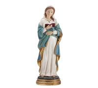 DRW Figura Virgen Maria Embarazada Resina Pintada a Mano 30 cm