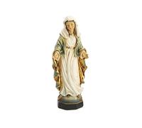 DRW Figura Virgen Milagrosa de Resina Pintada a Mano 15 cm