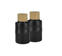 DRW Film Negro de Embalaje pequeño 12 bobinas 125 mm x 23m