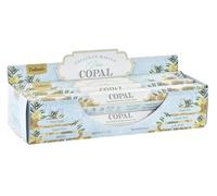 DRW Incienso Varilla Aroma Copal Varilla 24 cm Copal (90 Unidades) + estampita San Pancracio