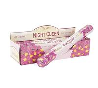 DRW Incienso Varilla Aroma Night Queen Varilla 25 cm Night Queen (120 Unidades) + estampita San Pancracio