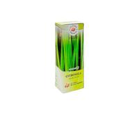 DRW Incienso Varilla citronela Varilla citronella 24 cm (100 Unidades Aprox) + estampita San Pancracio