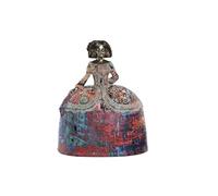 DRW Menina Colores Vestido Clasico con Espejos 17x12x21.5 cm