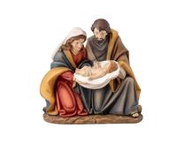 DRW Misterio 1 Pieza Jose Virgen y niño 18x18 cm