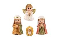 DRW Misterio 4 Piezas iman para neveras de Resina Pintado a Mano 5 cm Alto